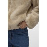 Vero Moda - Vmsonjaliga Short Jacket - Oatmeal - Dames Jas