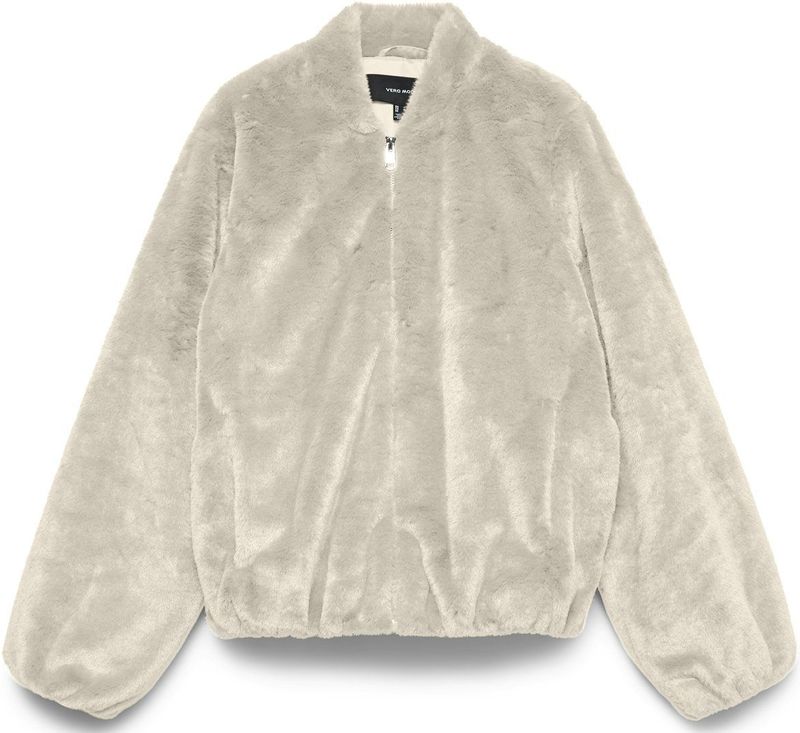 Vero Moda - Vmsonjaliga Short Jacket - Oatmeal - Dames Jas