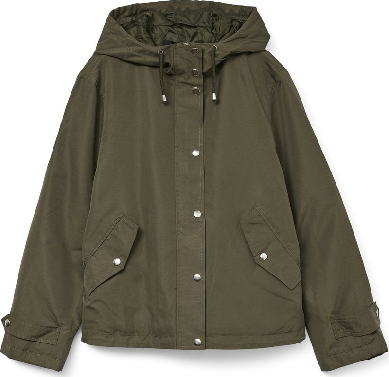 Vmgail - Jas - Kort - Met Capuchon - Polyester Vulling - Winterjas