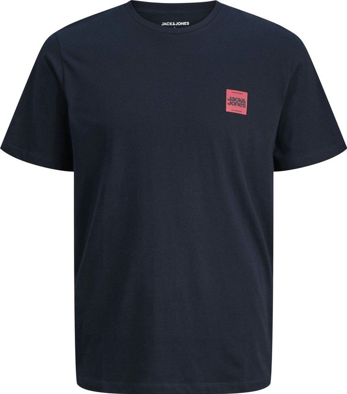 Jack & Jones - PLUS SIZE - T-shirt - Donkerblauw - Regular Fit