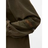 VERO MODA - VMALVA LACE LS SHIRT - Blouse - Dames - Lange Mouwen - Kanten Detail