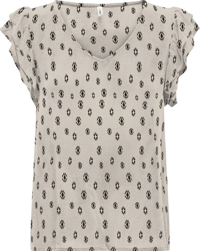 ONLY MATERNITY - T-shirt - Zwart - 100% Viscose