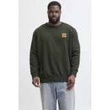 JACK & JONES - PLUS SIZE - Sweater - Donkergroen