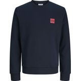 Jack & Jones - JJBRANDY - Sweater - Donkerblauw - Regular Fit