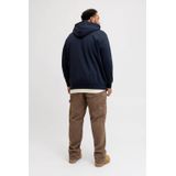 JACK & JONES - JJURBAN - Hoodie - Donkerblauw - Plus Size