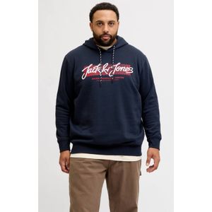 JACK & JONES - JJURBAN - Hoodie - Donkerblauw - Plus Size