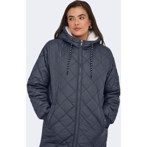 Carnewsandy - Gequilte Jas - Tussenjas - Met Capuchon - Lang