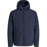 Jack & Jones - Finn Hybrid - Winterjas - Donkerblauw - Plussize