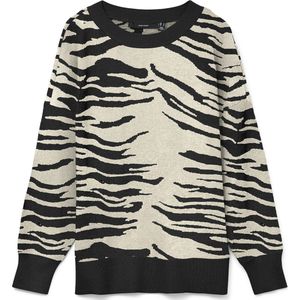 Vero Moda - Nancy Long - Sweater - Zwart - Regular Fit
