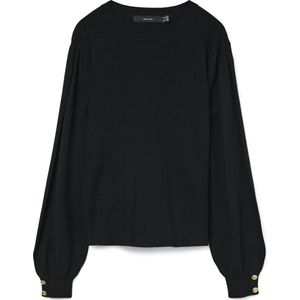 Vero - Oda Vhollykaris - Gebreide Trui - Zwart - Lange Mouwen