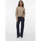 Vero Moda - Vmmalou Ls O-neck Pullover - Gebreide Trui - Birch
