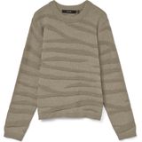 Vero Moda - Vmmalou Ls O-neck Pullover - Gebreide Trui - Birch