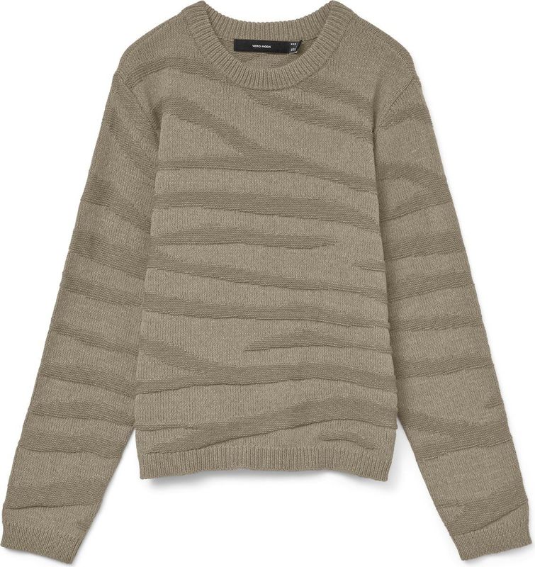 Vero Moda - Vmmalou Ls O-neck Pullover - Gebreide Trui - Birch
