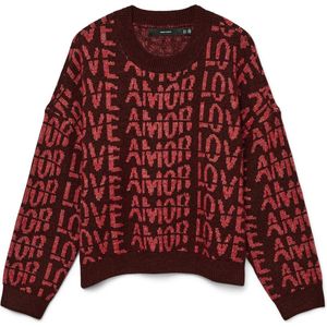 Vmlove - Gebreide Pullover - O-hals - Lange Mouwen - Regular Fit