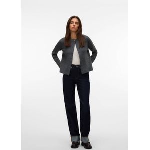VERO MODA - VMMARINA - Cardigan - Grijs Melange
