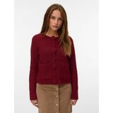 Vmblossom - Gebreid Vest - Regular Fit - Lange Mouwen - O-hals