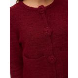 Vmblossom - Gebreid Vest - Regular Fit - Lange Mouwen - O-hals