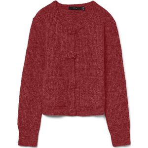 Vmblossom - Gebreid Vest - Regular Fit - Lange Mouwen - O-hals