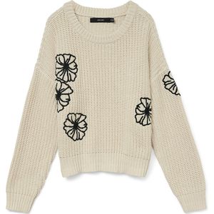 Vmlaura - Pullover - Gebreide Trui - O-hals - Lange Mouwen - Regular Fit