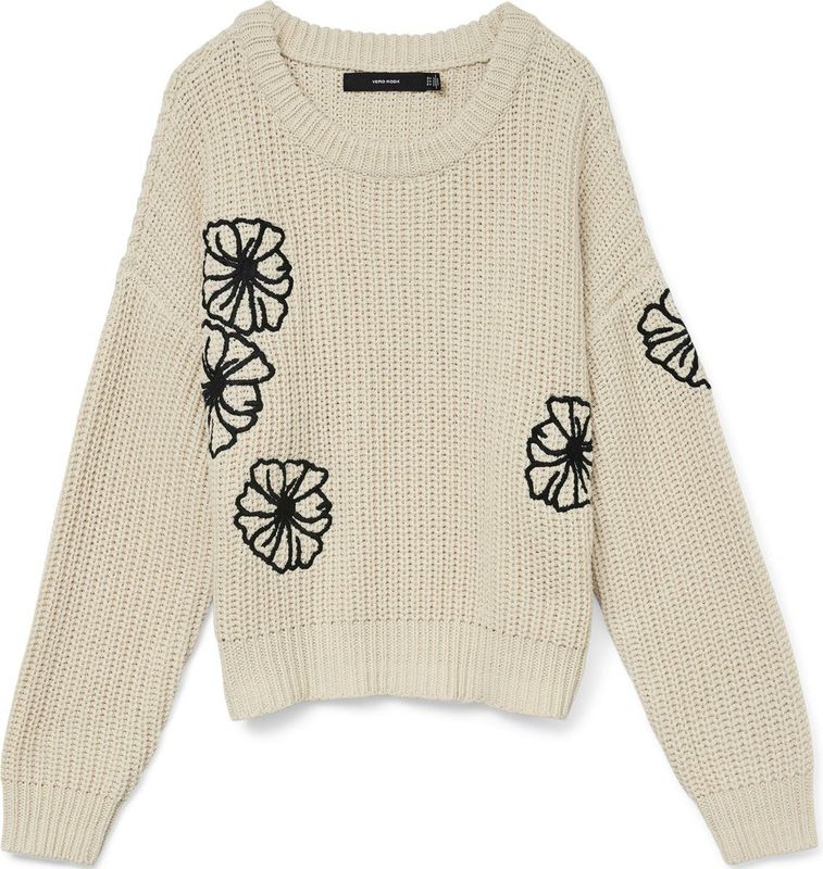 Vmlaura - Pullover - Gebreide Trui - O-hals - Lange Mouwen - Regular Fit