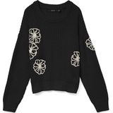 Vmlaura - Pullover - Gebreide Trui - O-hals - Lange Mouwen - Regular Fit