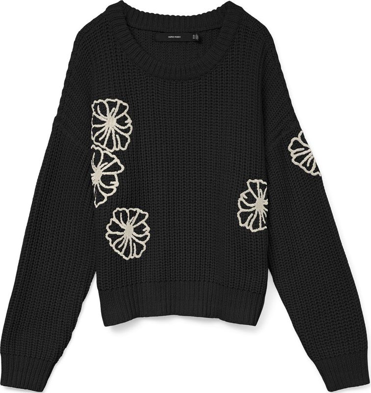 Vmlaura - Pullover - Gebreide Trui - O-hals - Lange Mouwen - Regular Fit