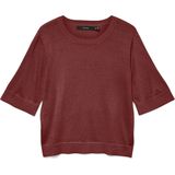 Vero Moda - Vmmarsalashine 24 O-neck - Pullover - Bordeaux