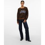 Vero Moda - Gebreide Trui - Regular Fit - Ronde Hals - Lange Mouwen