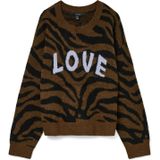 Vero Moda - Gebreide Trui - Regular Fit - Ronde Hals - Lange Mouwen