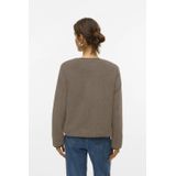 Vmcandice - Jas - Kort - Lange Mouwen - O-hals - Drukknoopsluiting - Voorzakken