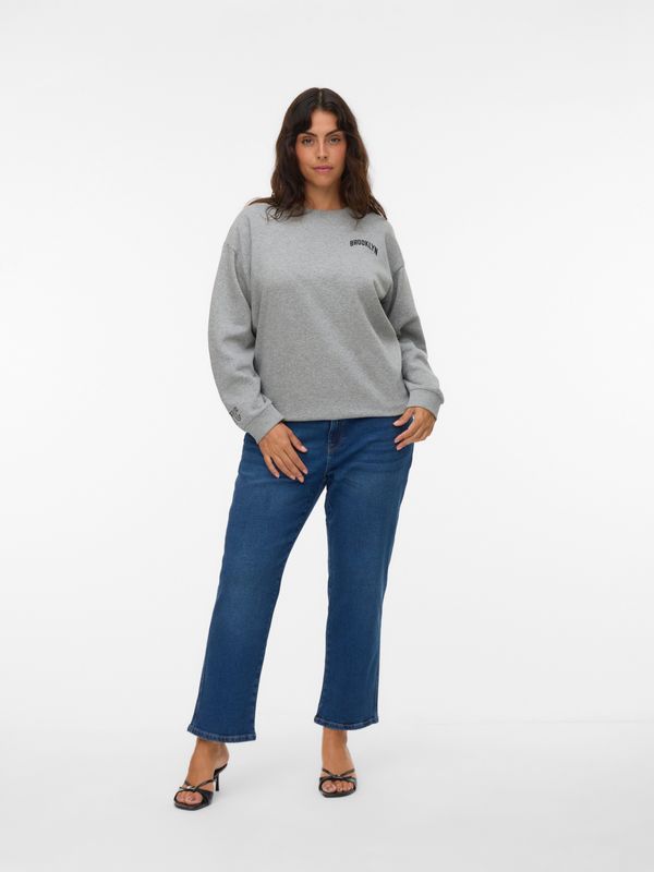 VERO MODA CURVE - Sweater - Grijs