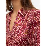 VERO MODA - VMFLORENCE - Jurk - Ecru - Driekwart Mouw - Knielengte