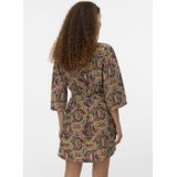 VERO MODA - Korte Jurk - Bedrukt - Viscose Materiaal