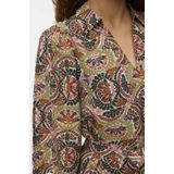 VERO MODA - Korte Jurk - Bedrukt - Viscose Materiaal