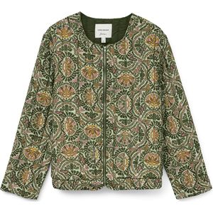 VERO MODA - Gematelasseerd Jasje - Polyester - Bedrukt Motief