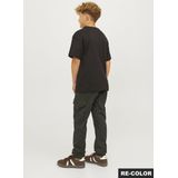 Jack and Jones Junior - Cargobroek - Groen - Biologisch Katoen - Slim Fit
