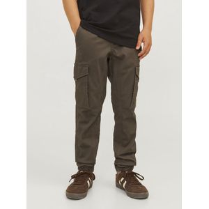 Jack and Jones Junior - Cargobroek - Groen - Biologisch Katoen - Slim Fit