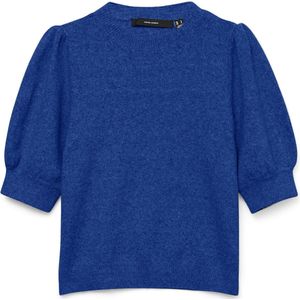 Vero Moda - Vmdoffy 2/4 O-neck - Trui - Helderblauw - Dames