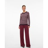 Vero Moda - Vmdoffy S O-neck Blouse - Bordeau