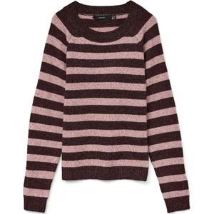 Vero Moda - Vmdoffy S O-neck Blouse - Bordeau