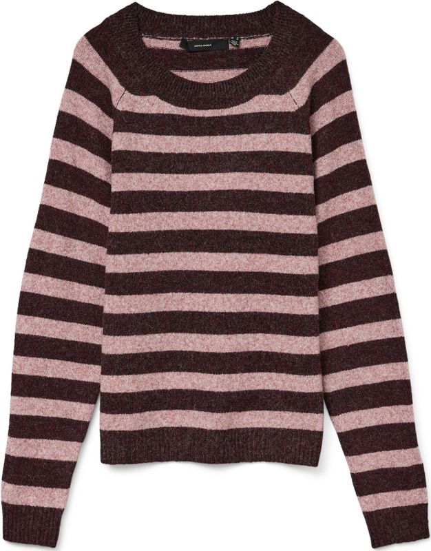 Vero Moda - Vmdoffy S O-neck Blouse - Bordeau