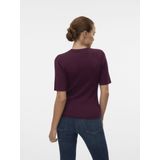 Vmsilje - Gebreide Pullover - O-hals - Regular Fit - 2/4 Mouwen