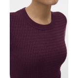Vmsilje - Gebreide Pullover - O-hals - Regular Fit - 2/4 Mouwen