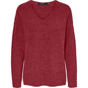 Vmcrewlefile - Pullover - V-Hals - Lange Mouwen - Loose Fit