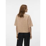 Vmboom - Gebreide Pullover - O-hals - Loose Fit - 2/4 Mouwen