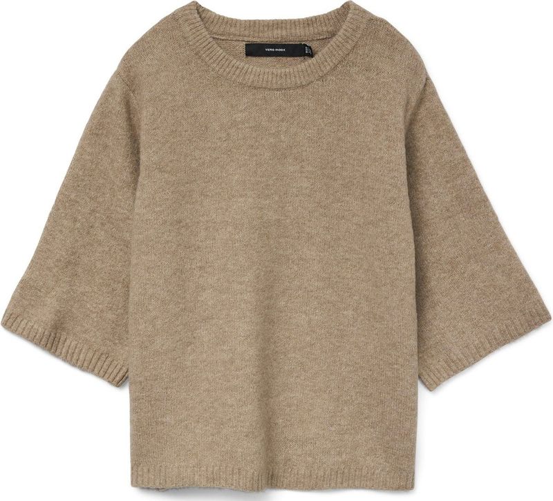 Vmboom - Gebreide Pullover - O-hals - Loose Fit - 2/4 Mouwen