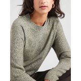 Vero Moda - Vmdoffy Ls O-neck Blouse - Groen - Gebreide Trui