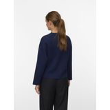 VERO MODA - Vmsilje - Blazer - Bleu Marine - Boxy Pull