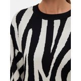 Vero Moda - Siljeanimal - Gebreide Trui - Regular Fit