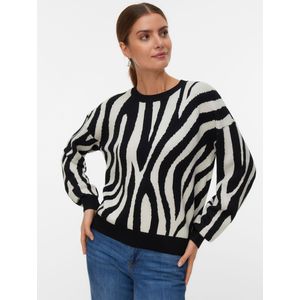 Vero Moda - Siljeanimal - Gebreide Trui - Regular Fit